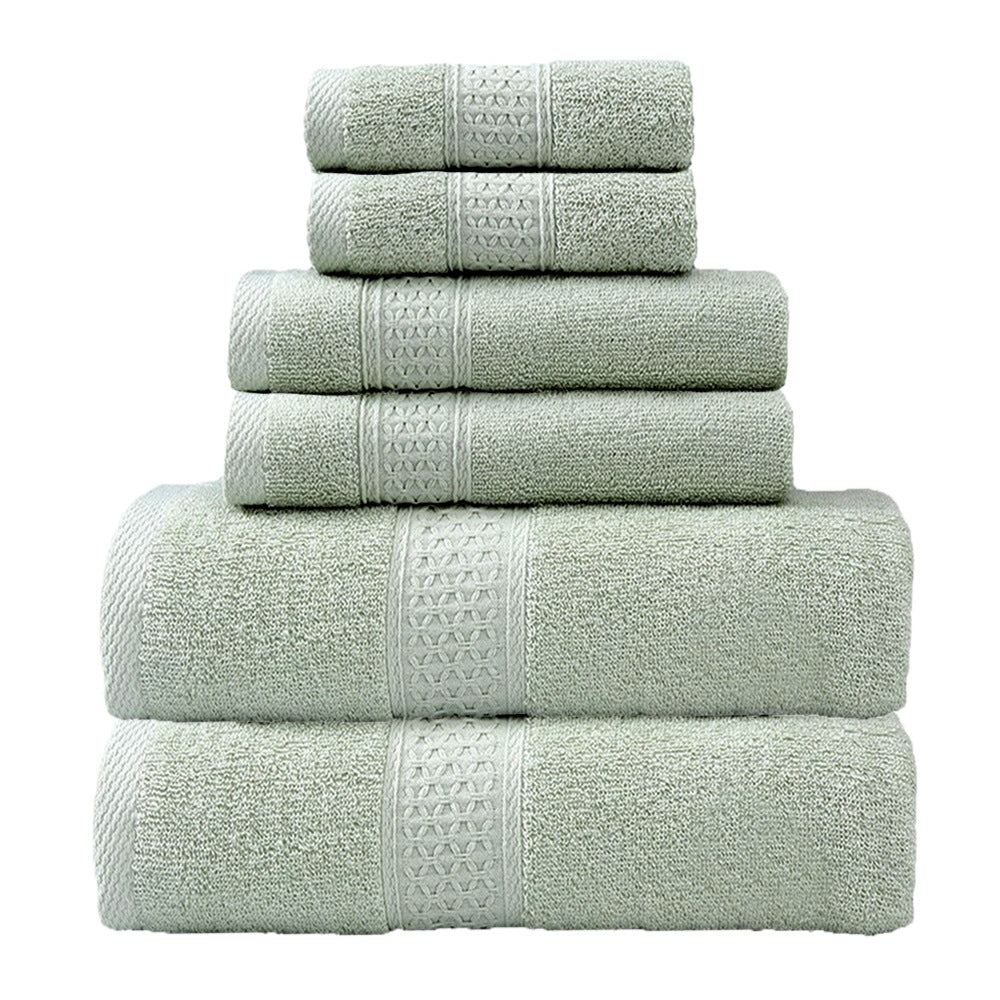 Frottee Handtuch-Set Mit Eleganter Bordüre Brehn