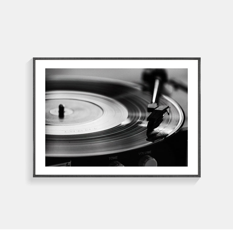 Vintage Inspirierte Gerahmte Kunstdruck