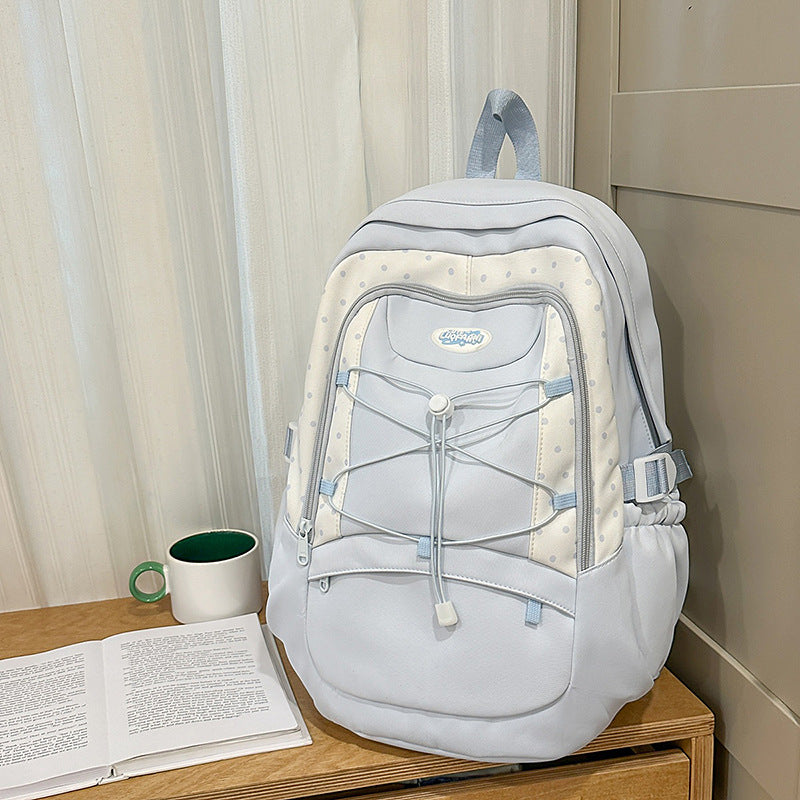 Stylische Punktmuster Freizeit Rucksack