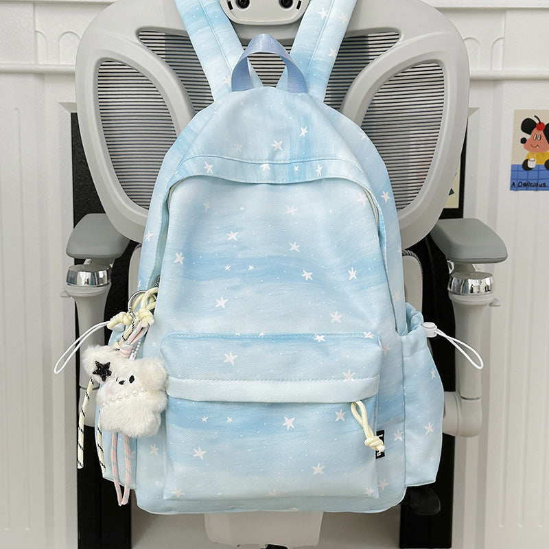 Adorable Stern-Muster Schule Rucksack