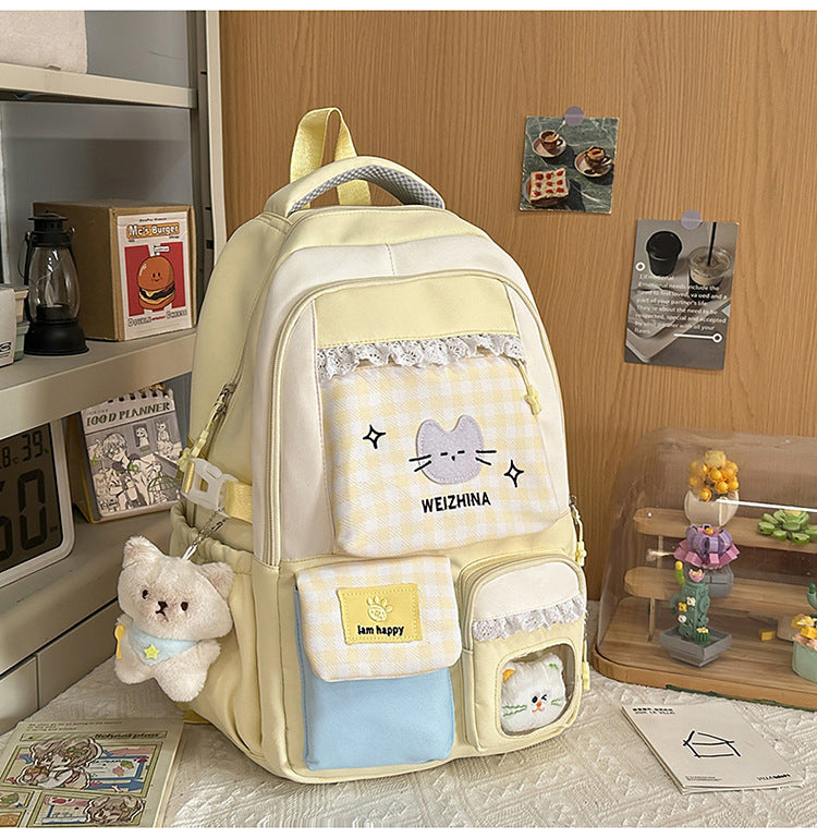 Süßer katzen Themen Schulrucksack