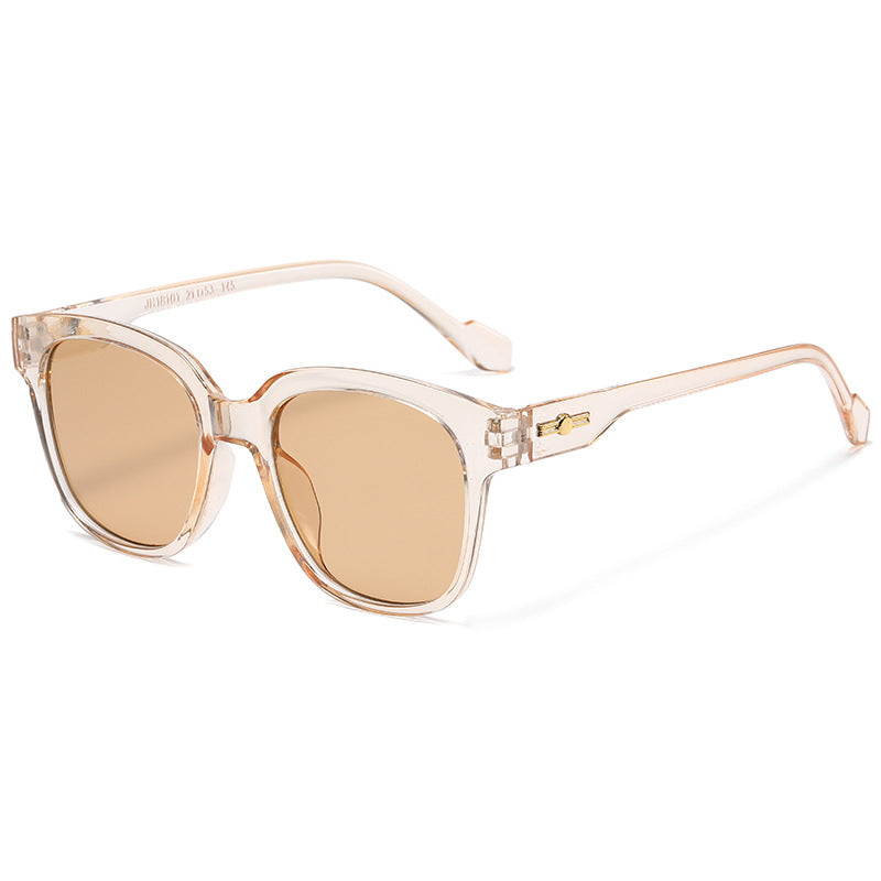 Damen Quadratische Sonnenbrille im eleganten Schildpatt-Design Brehn