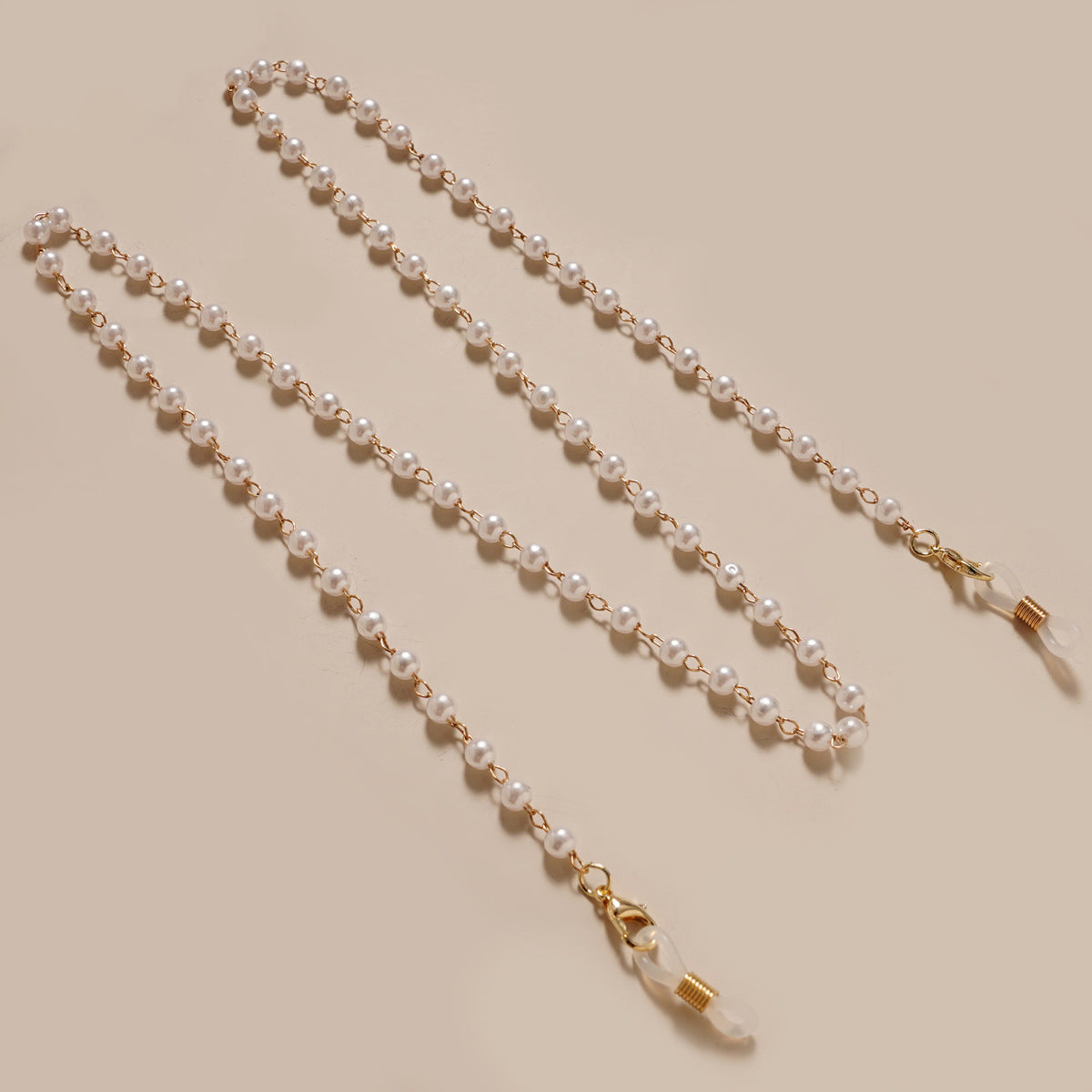 Chic Perlen Brillen Kette Brehn