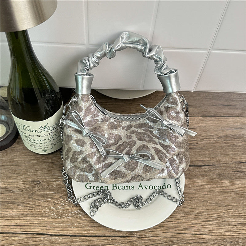 Tierdruck Schultertasche