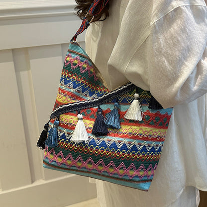 Bohemian gemusterte Slingtasche