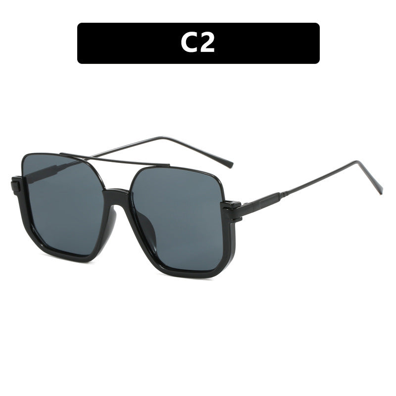 Damen oversized Sonnenbrille mit elegantem, quadratischen Rahmen Brehn