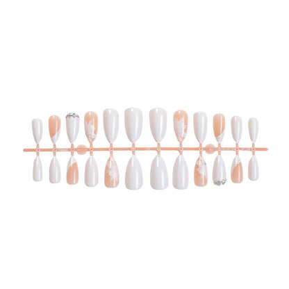 Premium Floral Designed Press-On Nail Set Brehn