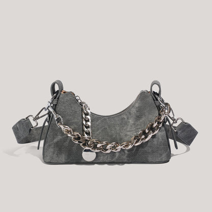 Stylische Ketten-Detail-Handtasche Brehn