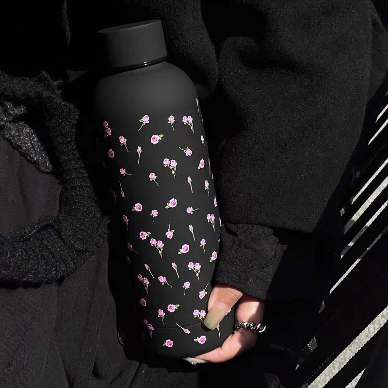 Damen Isolierflasche mit niedlichem Motiv und sicherem Verschluss Brehn