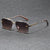 Damen Modische quadratische Sonnenbrille mit luxuriösen Details Brehn