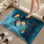 Cartoon Pool-Themen Badmatte