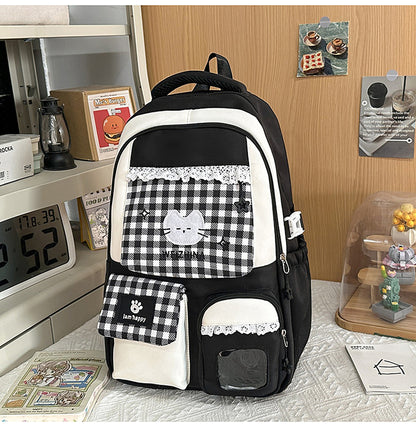 Süßer katzen Themen Schulrucksack
