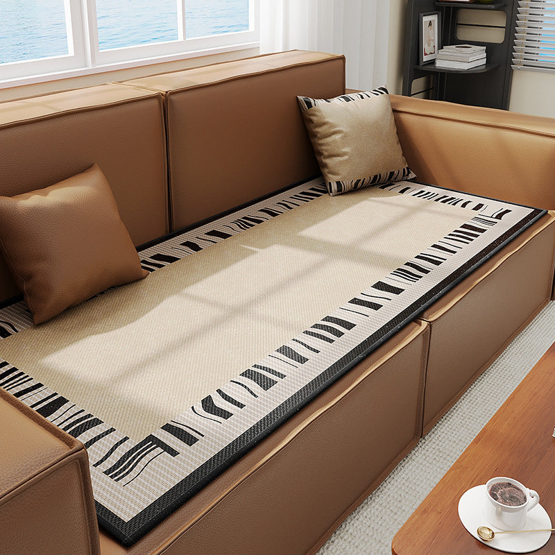 Stylische strukturierte Sofa-Schutzmatte Brehn