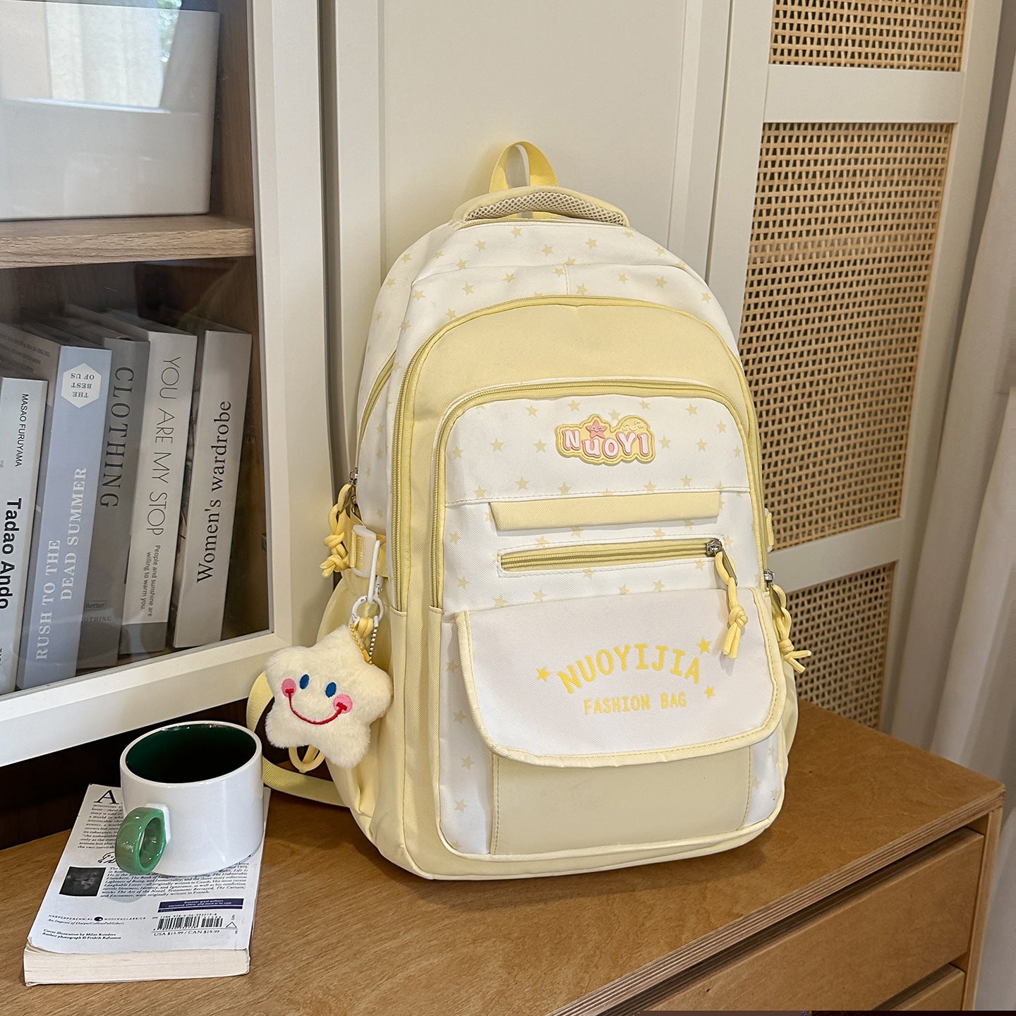 Große Kapazität Multi-Taschen Mode Schulrucksack