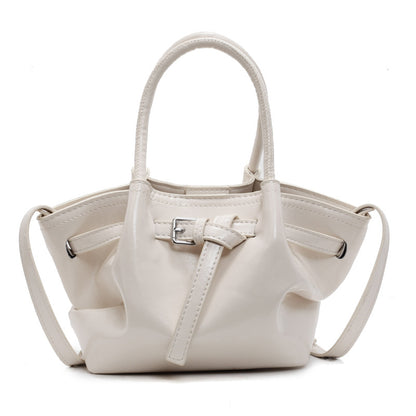 Strukturierte Mini-Handtasche