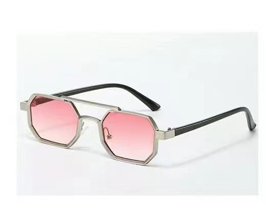 Damen geometrische Sonnenbrille mit einzigartigem Design Brehn