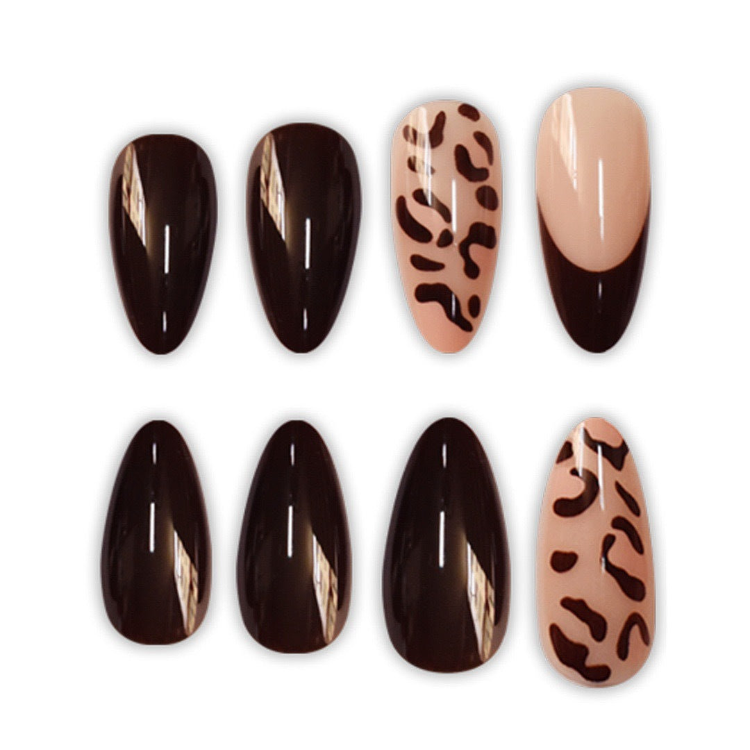 Stilvolle Stiletto Nail Art Extensions Brehn