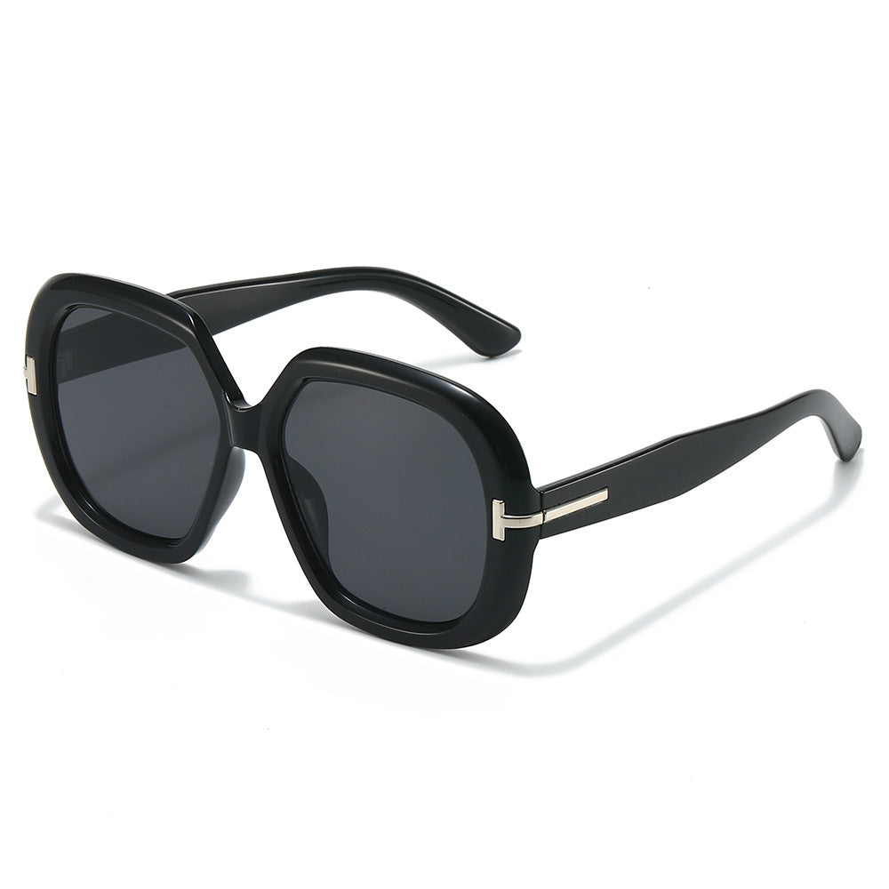 Oversized Schildpatt-Sonnenbrille Brehn