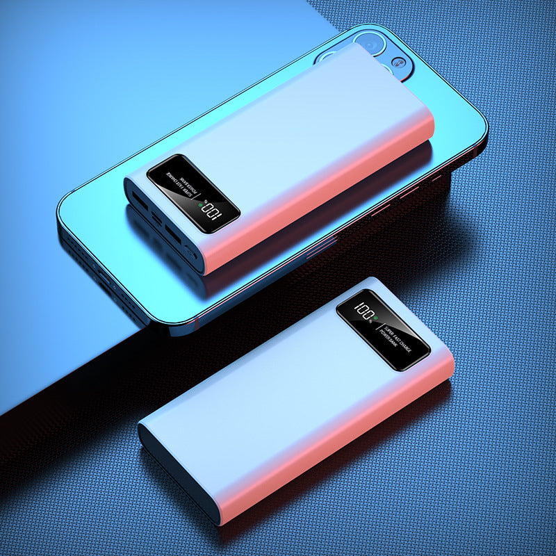 Hochleistungs Powerbank mit digitaler Restanzeige und Schnellladefunktion Brehn