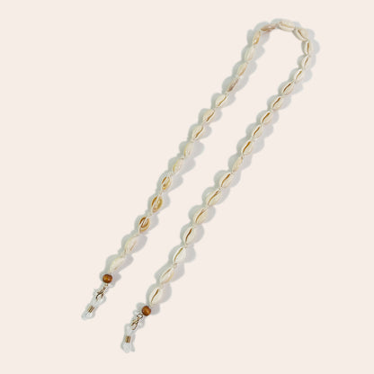 Shell Bead Brillen Kette Brehn
