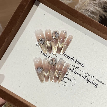 Glamorous Press-On Nail Art Set Brehn