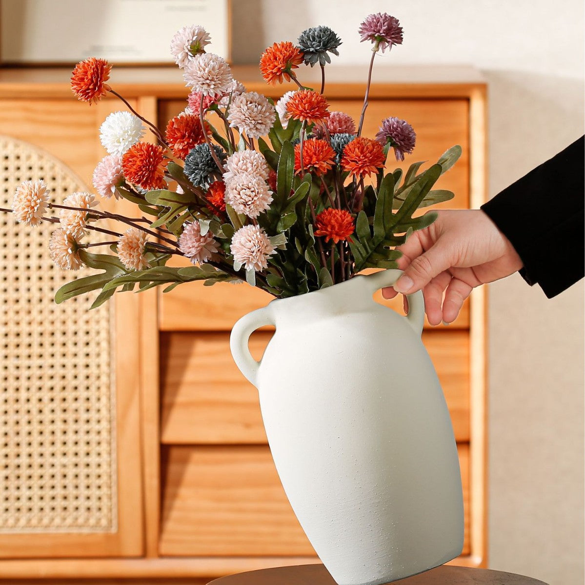 Rustikale Terrakotta Vase Brehn