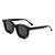 Damen oversized Sonnenbrille mit stilvollem Design Brehn