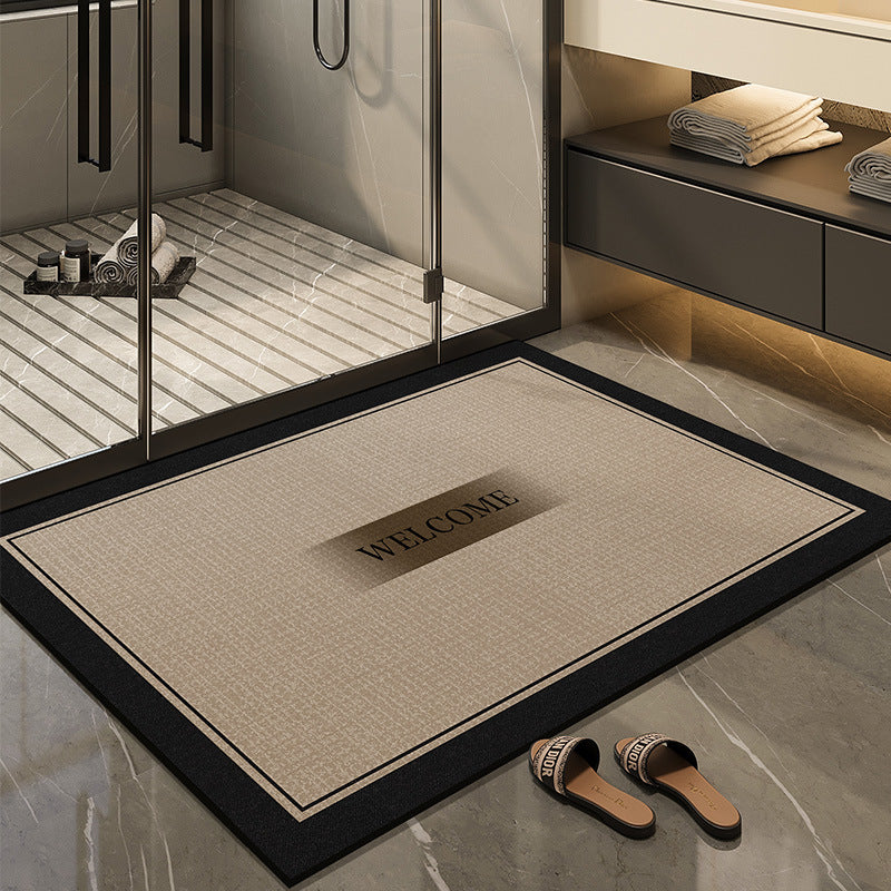Luxuriöser Badezimmer-Teppich