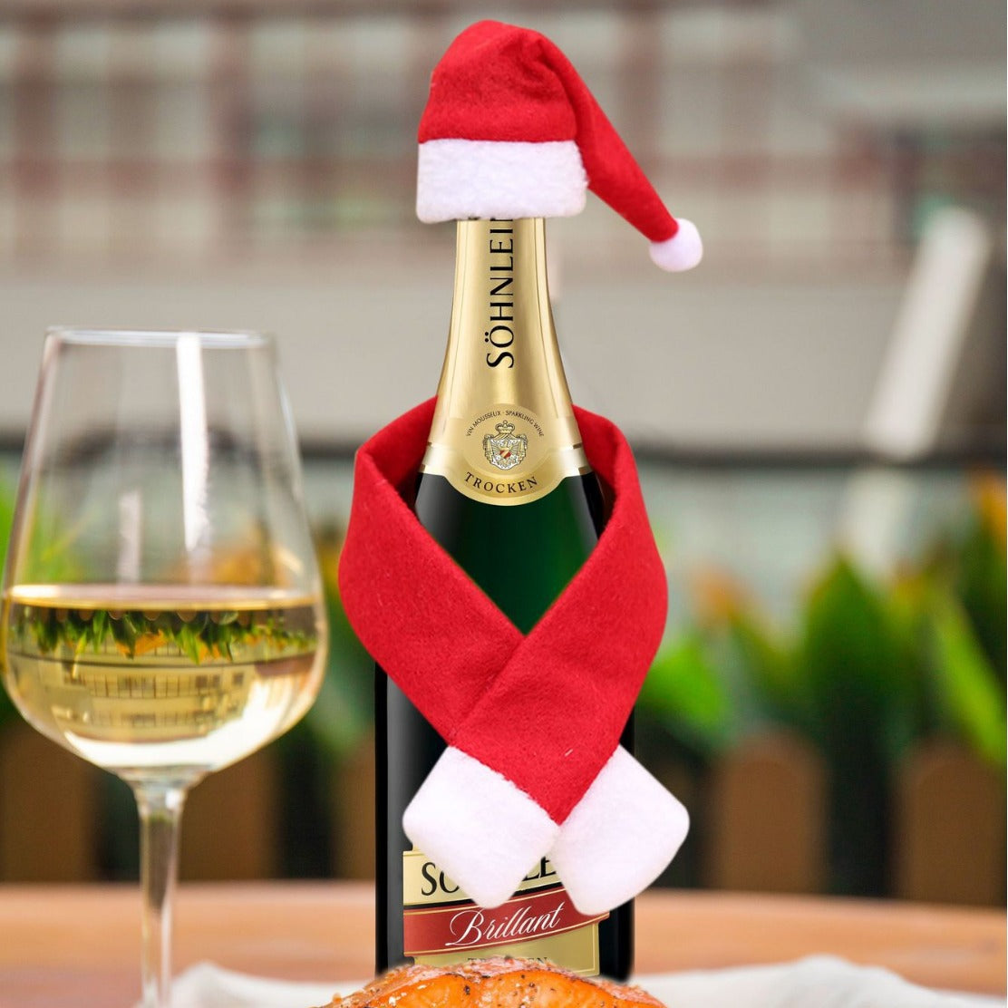 Weihnachtsflasche