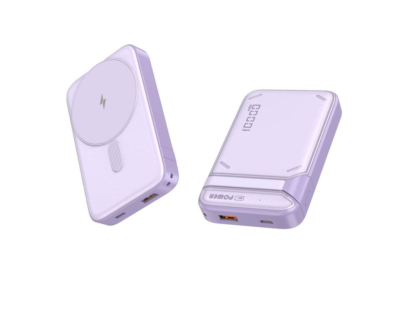 Kabellose Powerbank mit Induktivem Schnellladegerät und Intelligenter Ladeanzeige Brehn