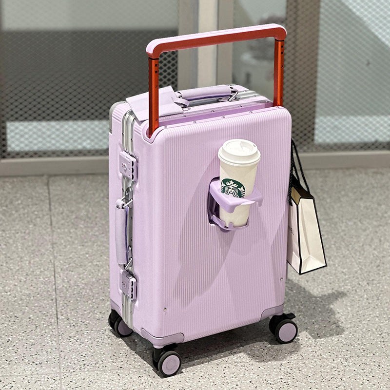 Elegante Hartschalen-Rollreisetasche