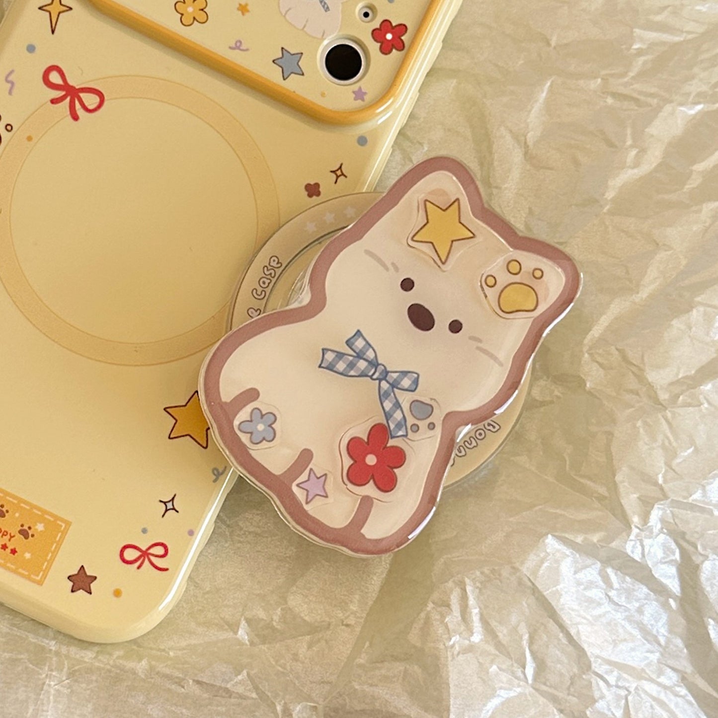 Kawaii Smartphone Halter im Bärendesign Brehn