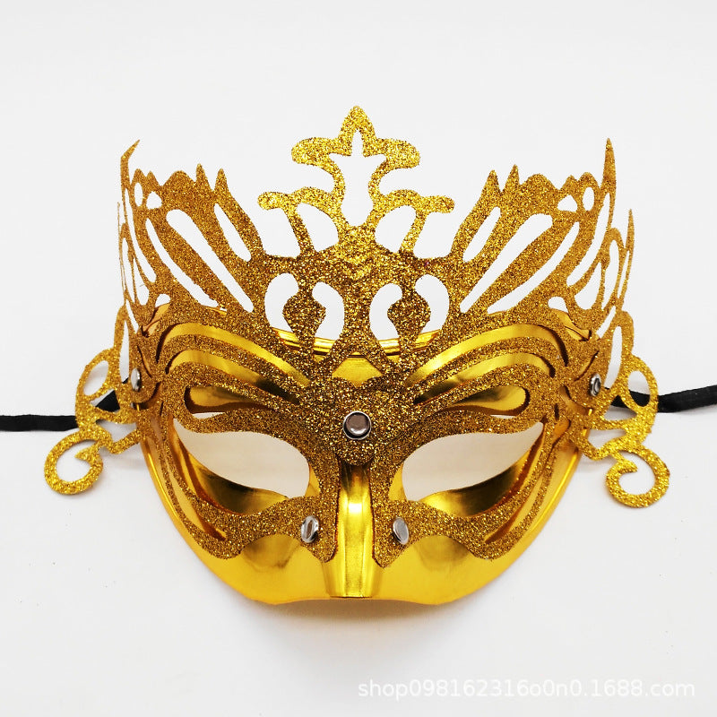 Elegante venezianische Maskerade Maske Brehn