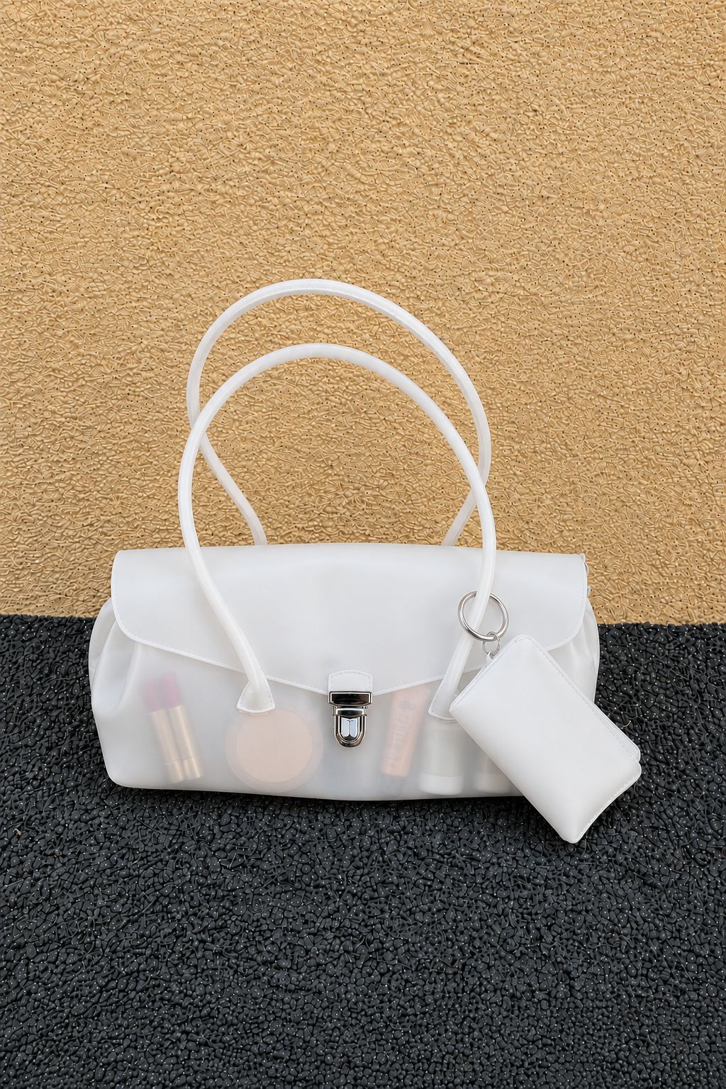Strukturierte Handtasche  1790618780