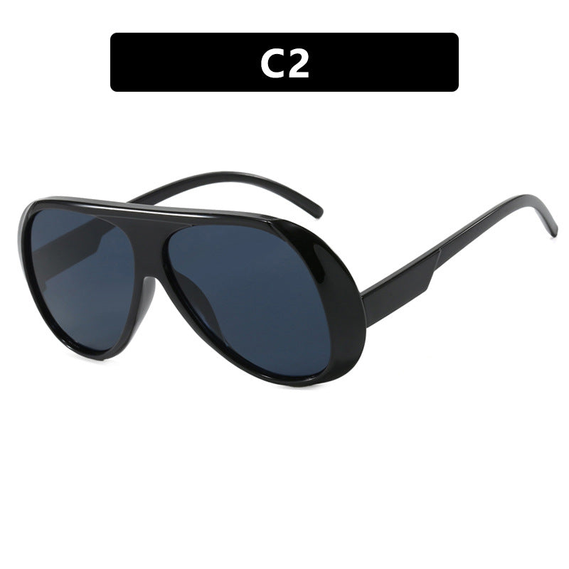 Damen sportliche Sonnenbrille im futuristischen Design Brehn