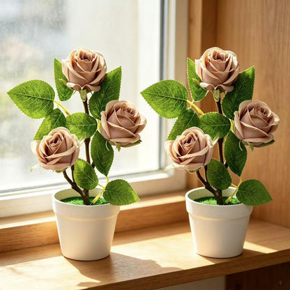 Faux Rosenblumenarrangement für Wohnkultur