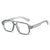 Oversized geometrische Sonnenbrille mit verbesserter UV-Schutz Brehn