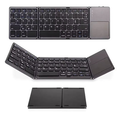 Tragbares faltbares kabelloses Tastatur- und Mausset Brehn