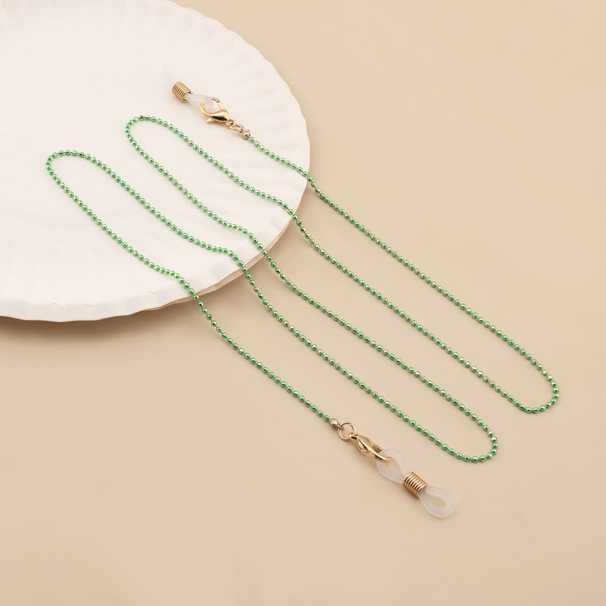 Elegante Perlen Brillen Kette Brehn
