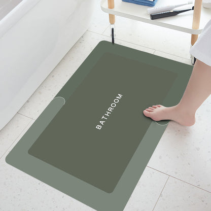 Ultra-absorbierende Badezimmermatte