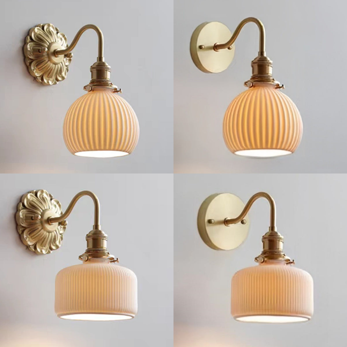 Elegante Wandlampe