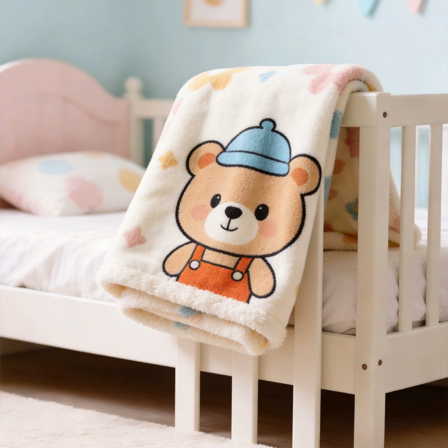 Kinder Kuscheldecke mit tierischem Motiv Brehn