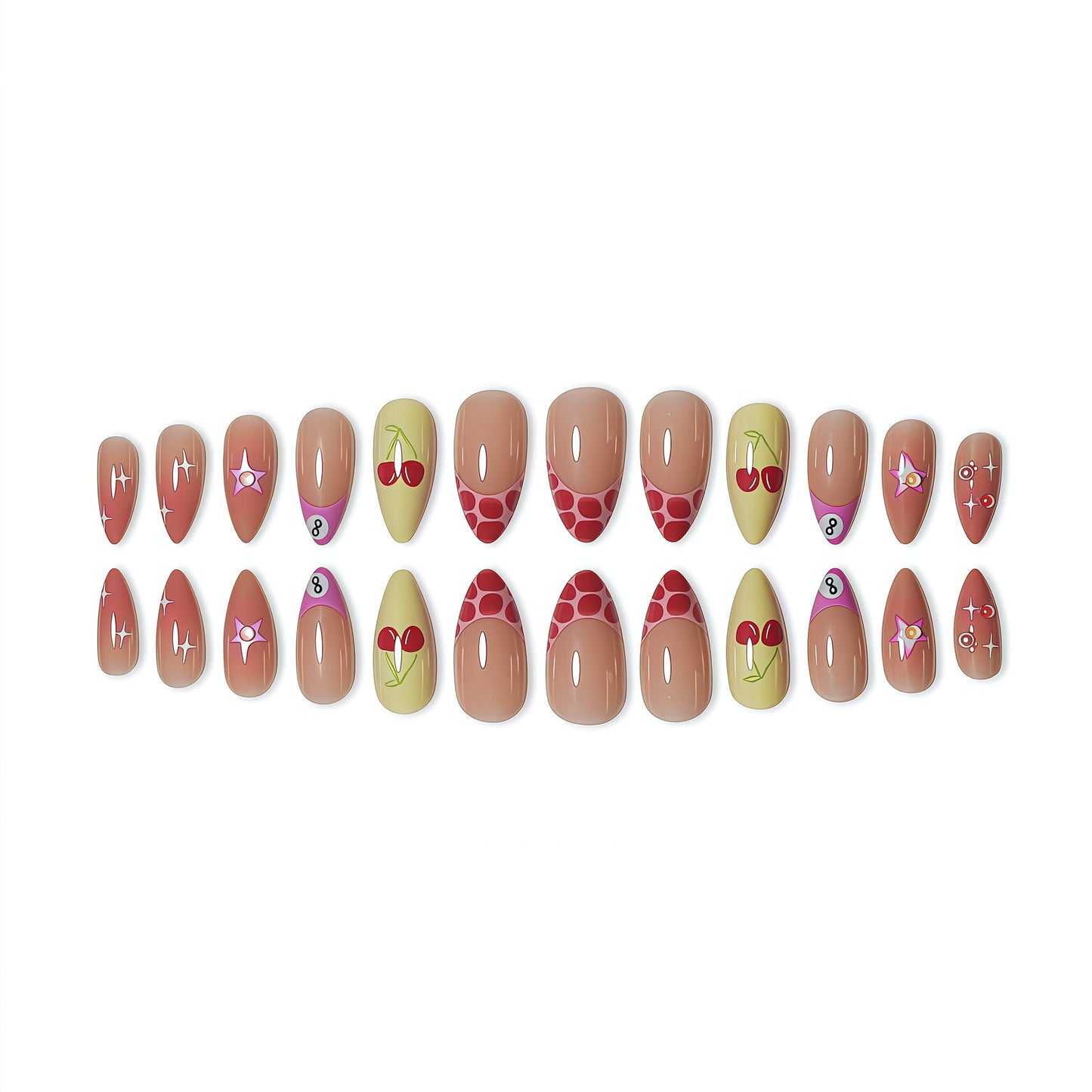 Trendy Künstlerische Nagelverlängerungen Brehn