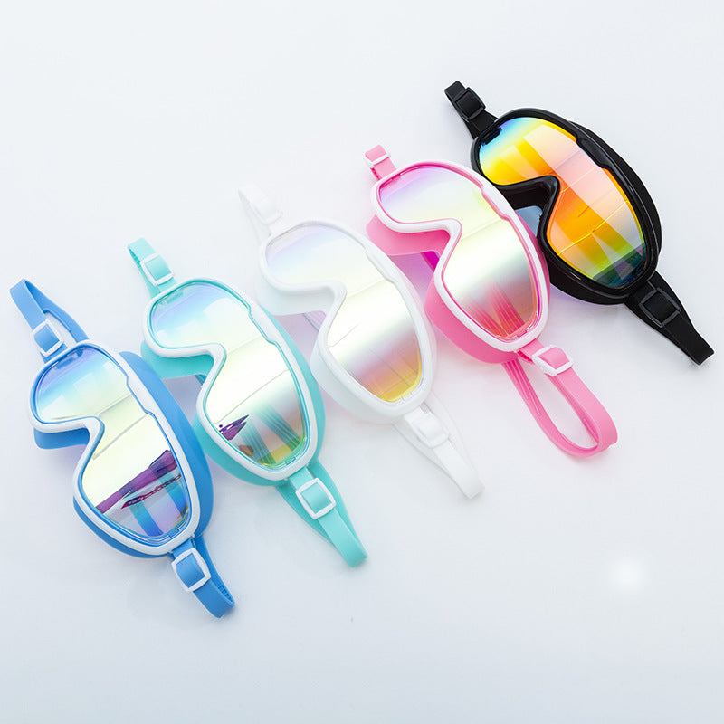 Ergonomische Schwimmbrille mit Verspiegeltem Sichtfeld Brehn