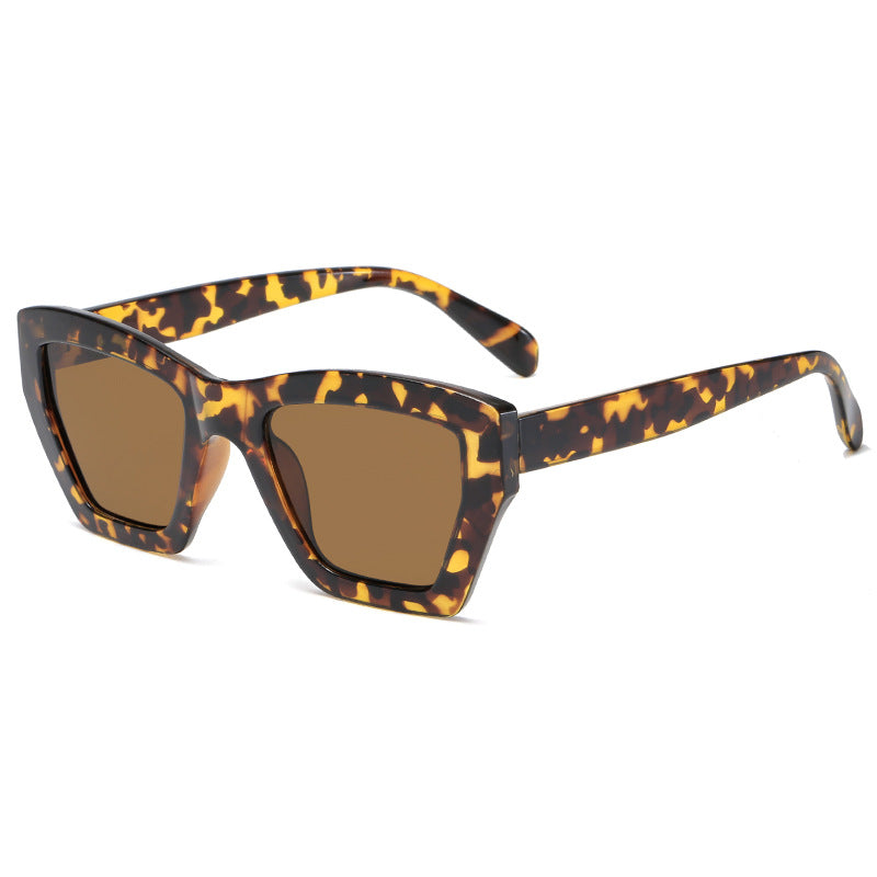 Damen trendige Sonnenbrille im modernen geometrischen Design Brehn