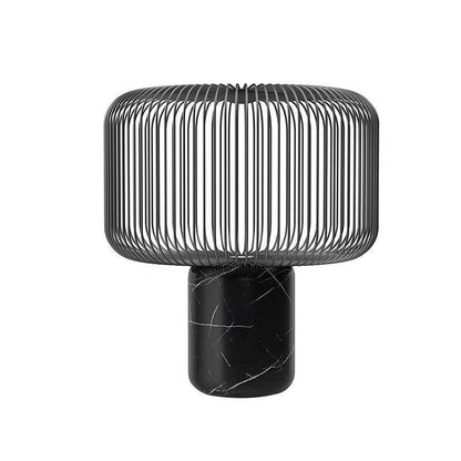 Dekorativer Drahtgeflecht Tischlampe