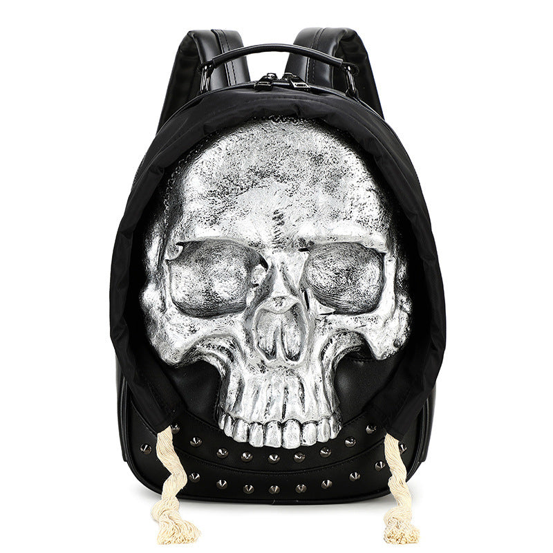 Kreativer Rucksack mit Totenkopf-Design Brehn
