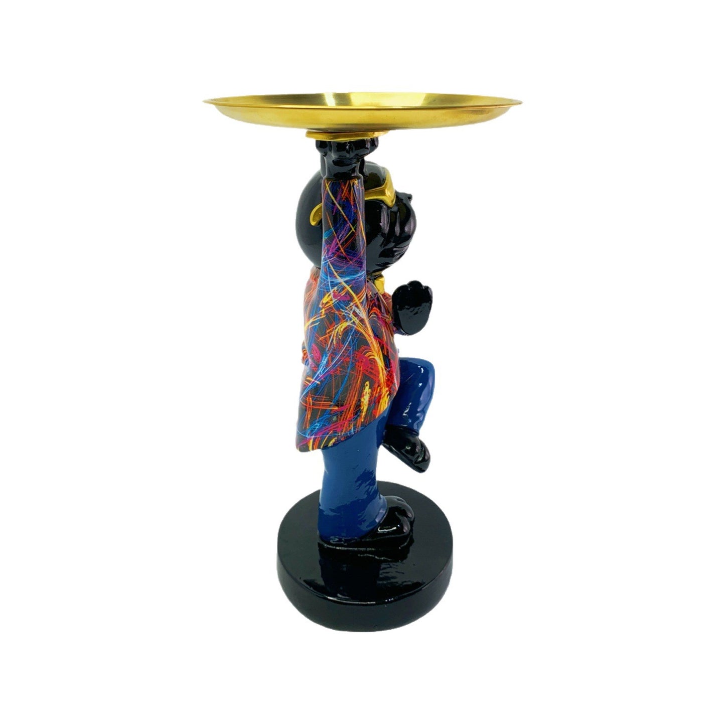 Dekorative Skulptur mit Tablett Brehn