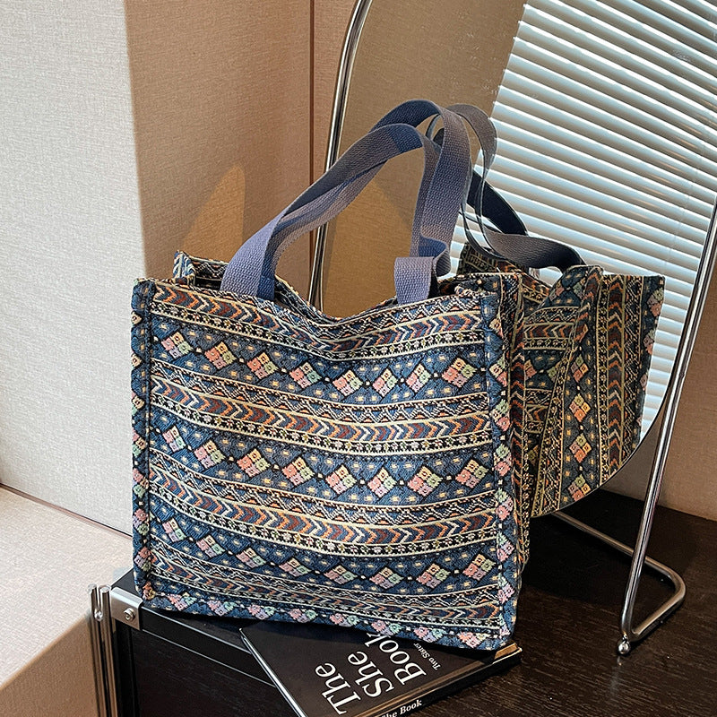 Dekorative Bohemian Tragetasche