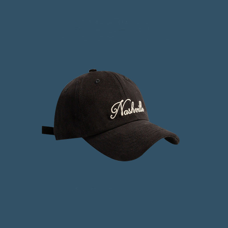 Bestickte lässige Baumwoll-Baseballmütze